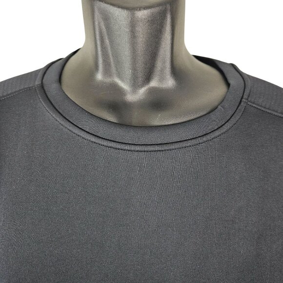 All In Motion Mens Black Soft Crewneck Sweatshirt Size Large Comfortable Sports - Picture 6 of 12